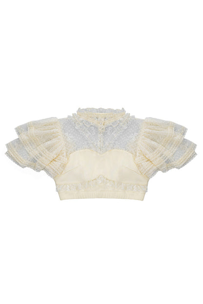 Casually Elegant Blouse with a Refined Edge