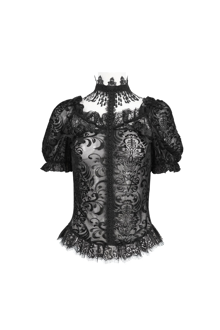Casually Elegant Blouse with a Refined Edge