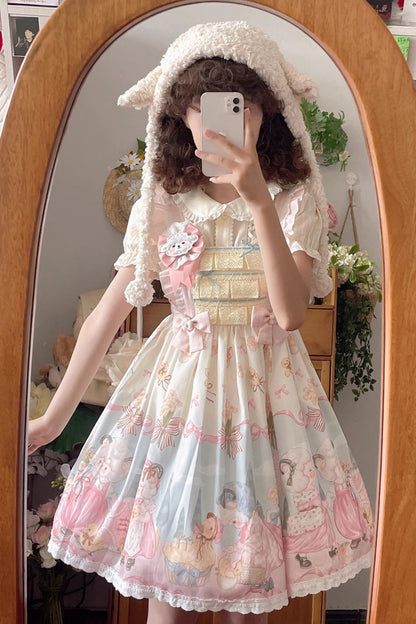 Finely Styled Dress with a Classic Vintage Look