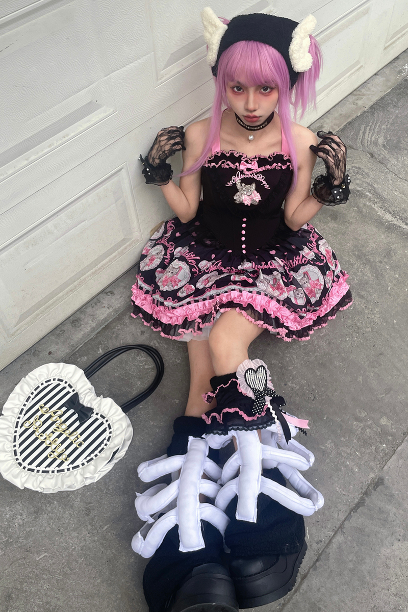 Sweet Girly Cat Jsk + Dress