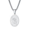 Archangel Michael Medal Pendant Necklace