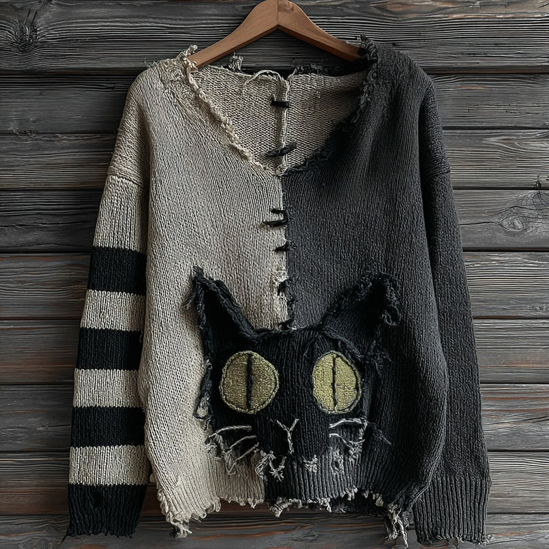 Casually Elegant Sweater with a Refined Edge