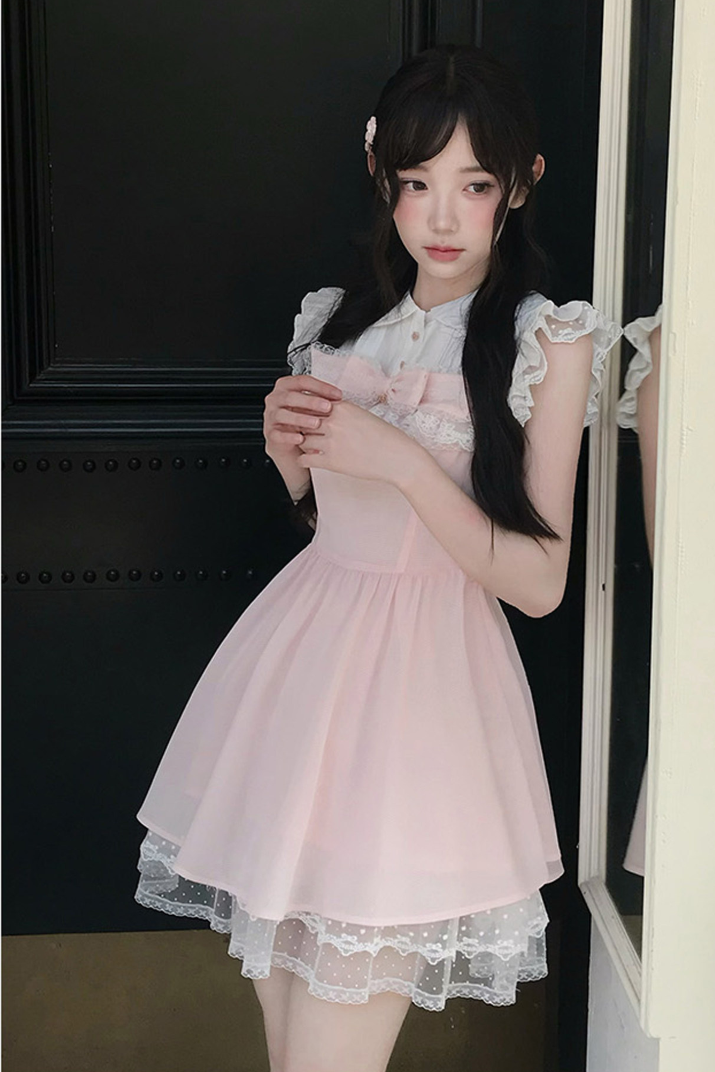 Sweet Girly Lace Princess Dress