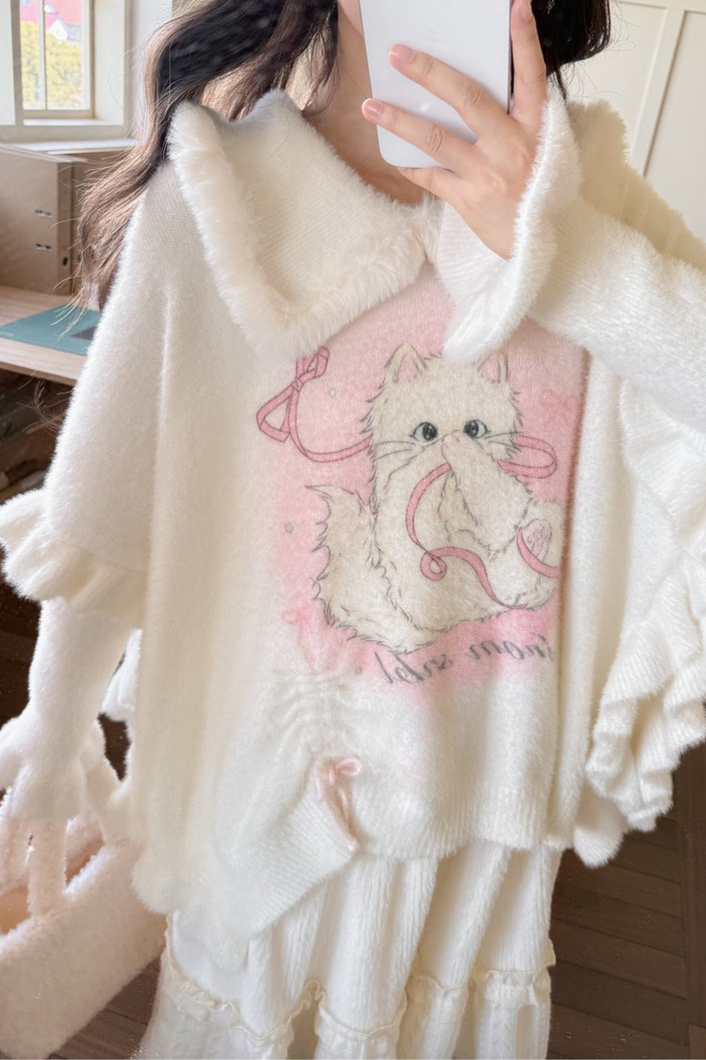 Sweet Cat Knit Sweater