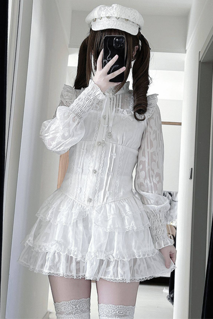 Lace Dress + Innerwear Shorts