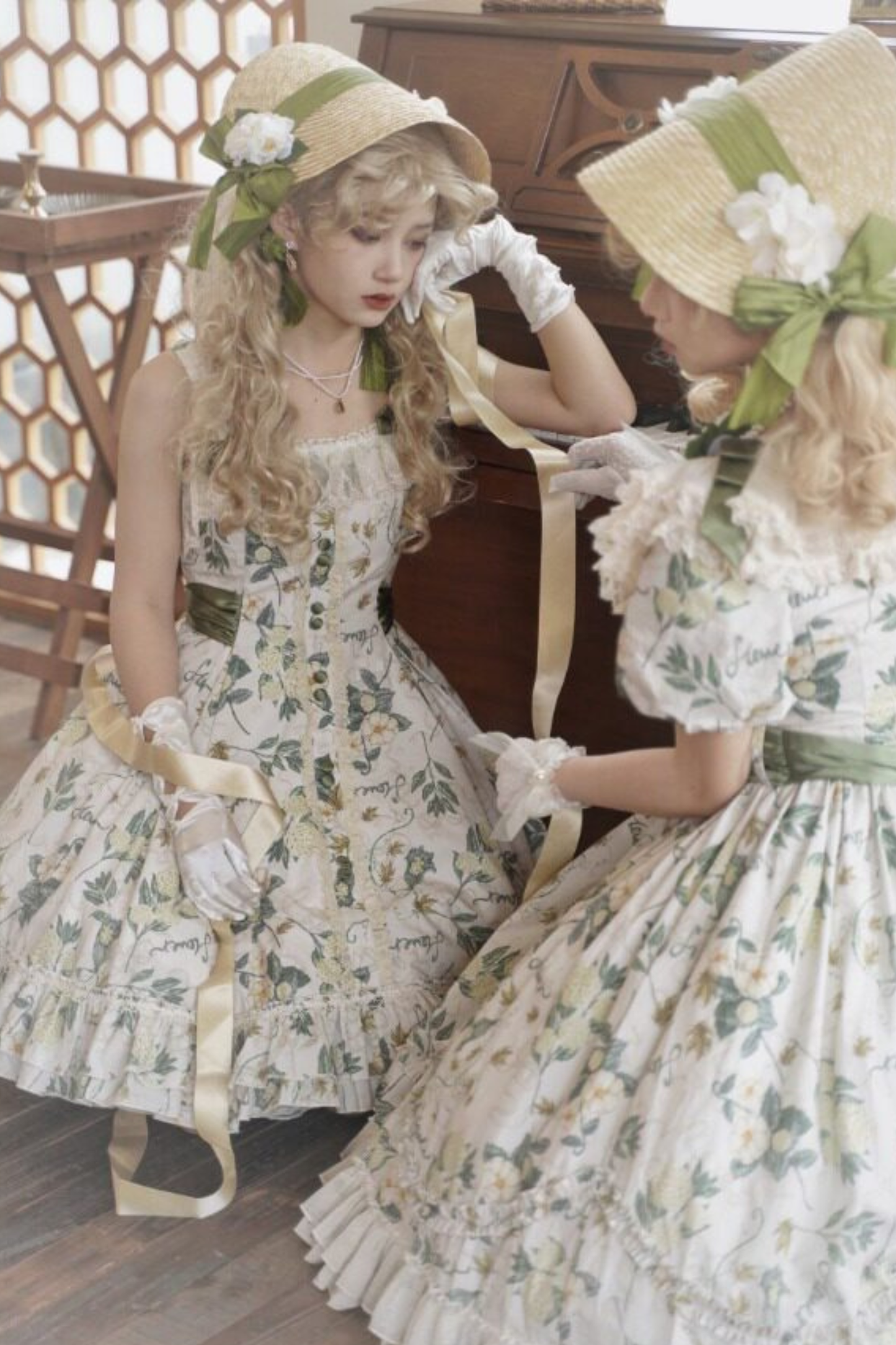 Camellia Moon River Jumper Skirt