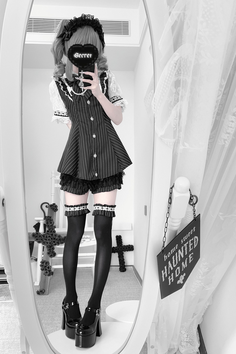 [pre-order] Jirai Striped Top + Pants