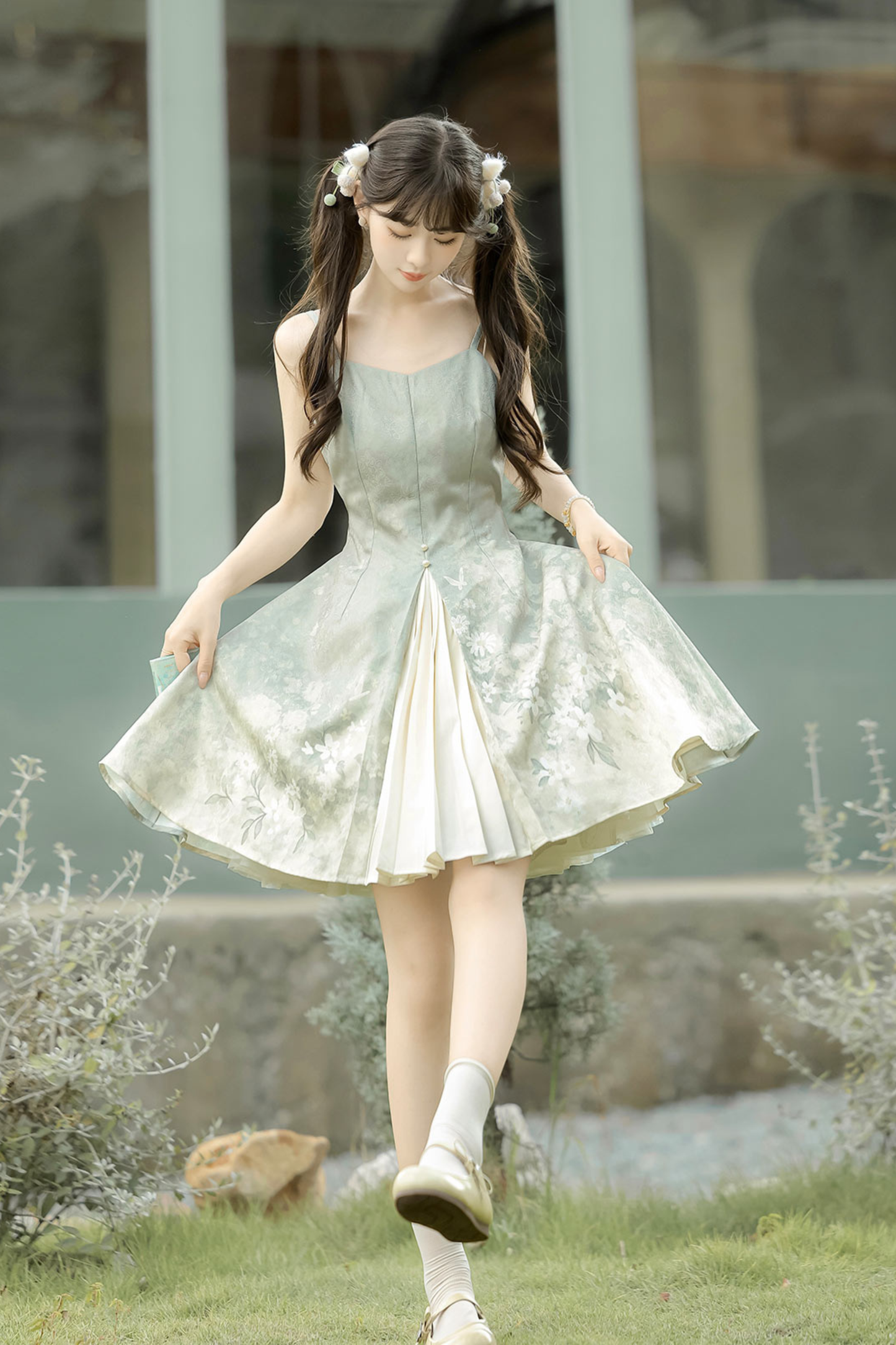 Forever Island Fragrance Cheongsam + Jacket