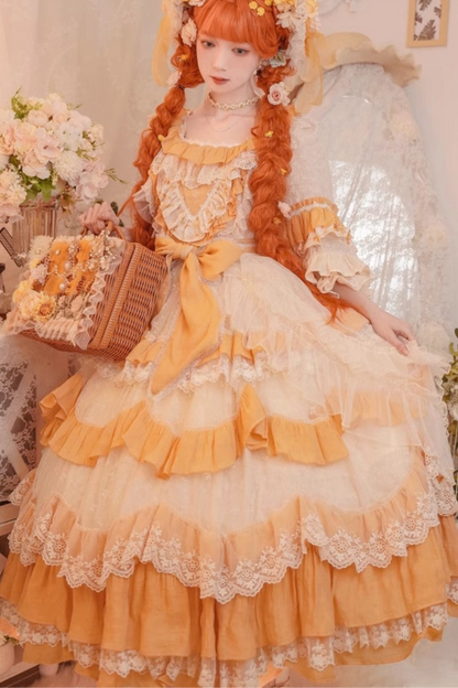 Retro Wedding Girly Lolita Dress