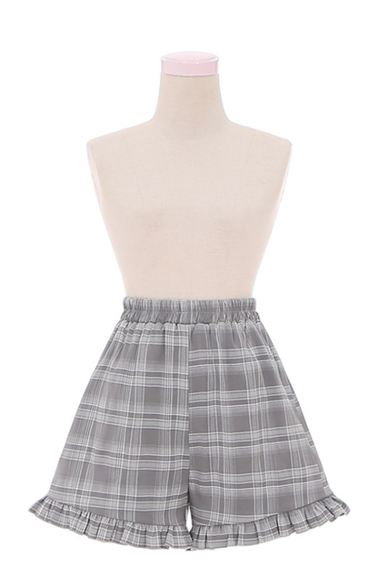 Detective Academy Plaid Dress + Pants + Cape