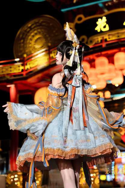 Jade Rabbit Lolita Dress + Headband