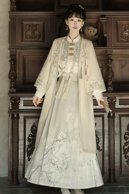 Forest China Coat + Skirt + Top