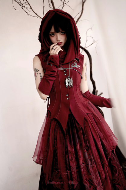 Mode Dragon Lolita Top + Skirt