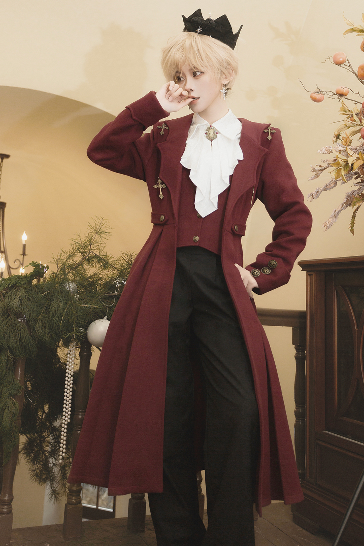 [pre-order] Classical Prince Dark Gothic Lolita Set