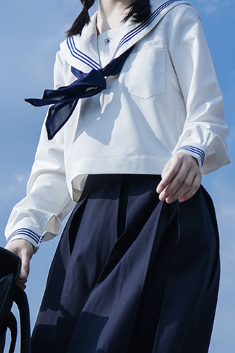Cryseler Top + Skirt + Socks + Scarf + Scarf Clip