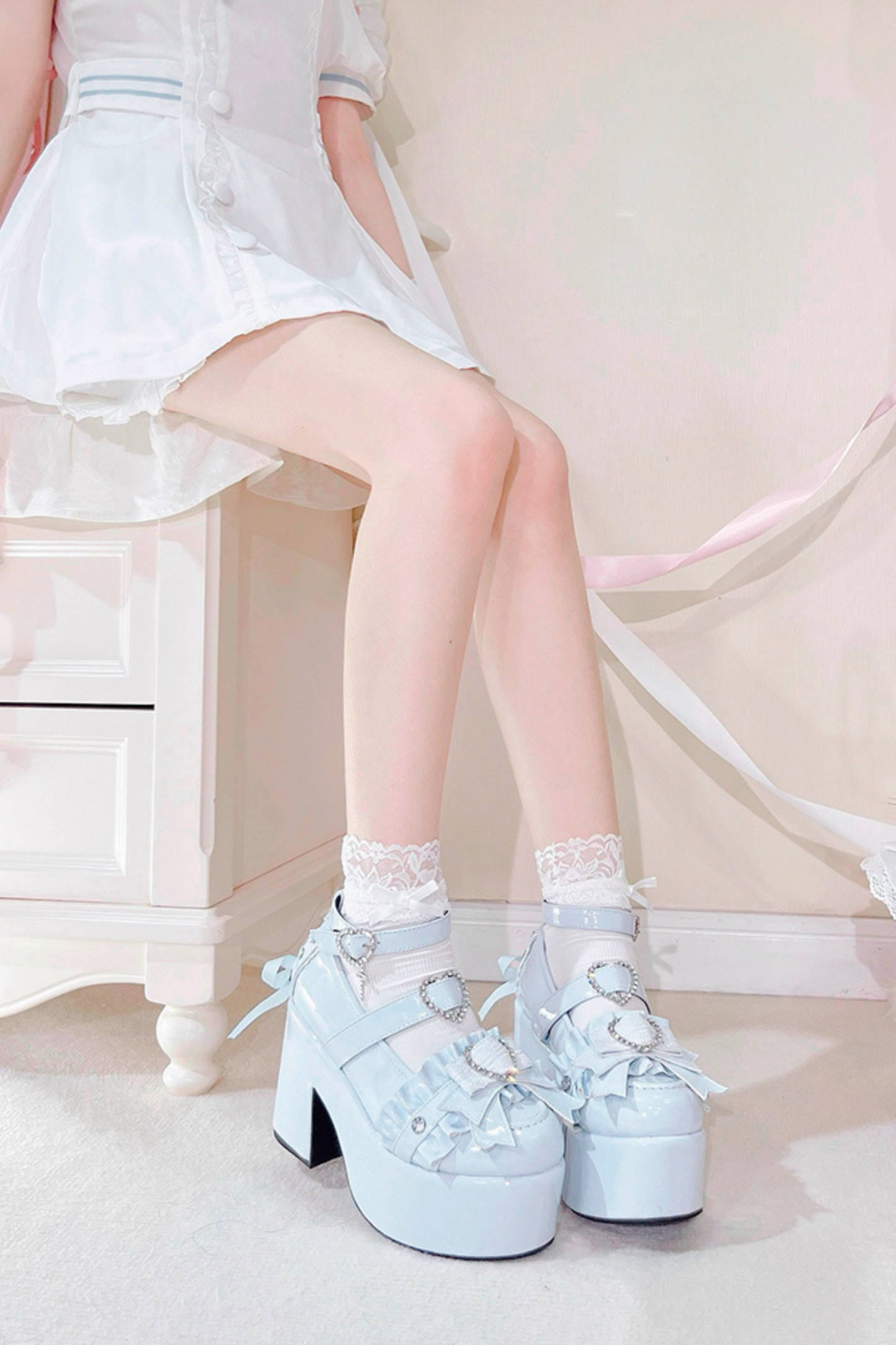 Heart Ring Girly Shoes