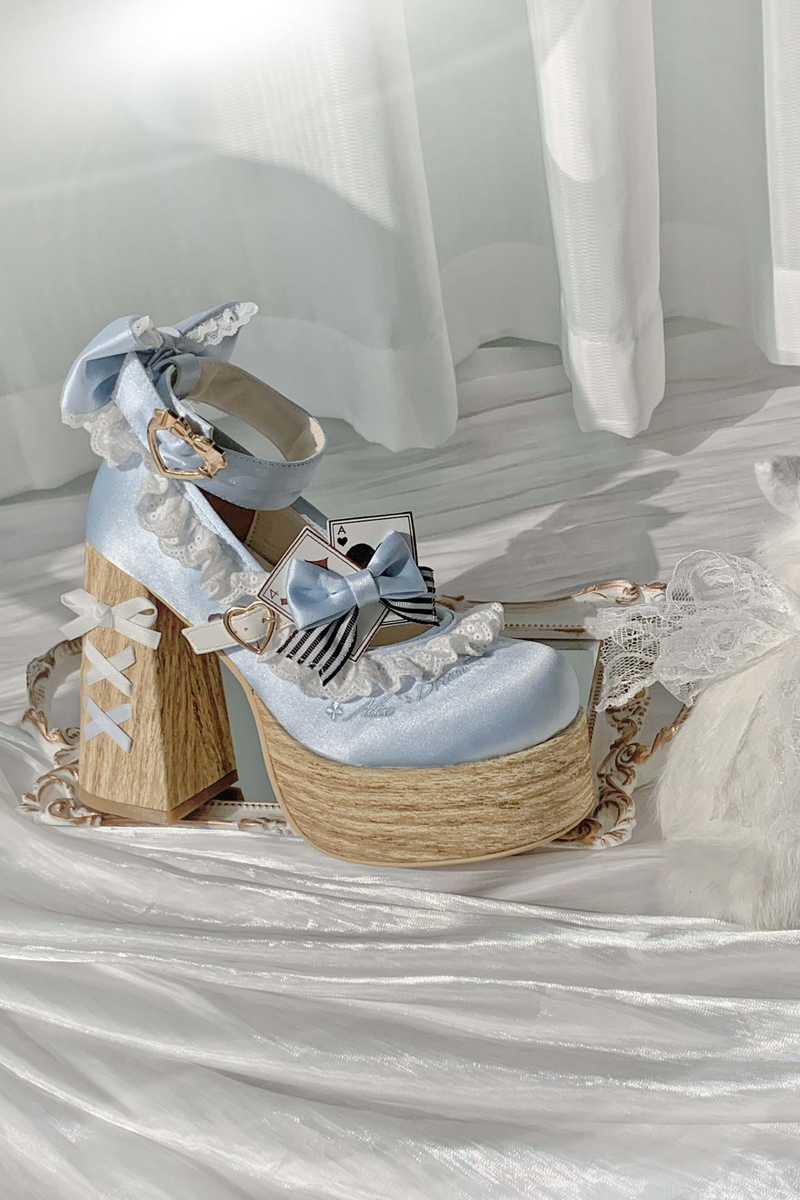 Alice's Adventure Retro Doll Lolita Heels