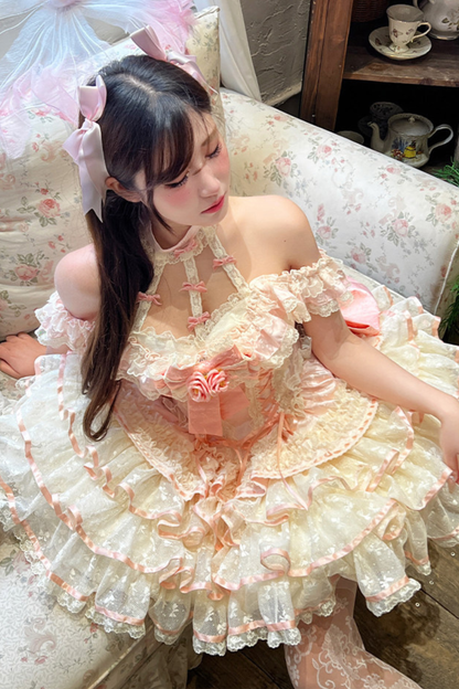 Rose Lace Fairy Dress