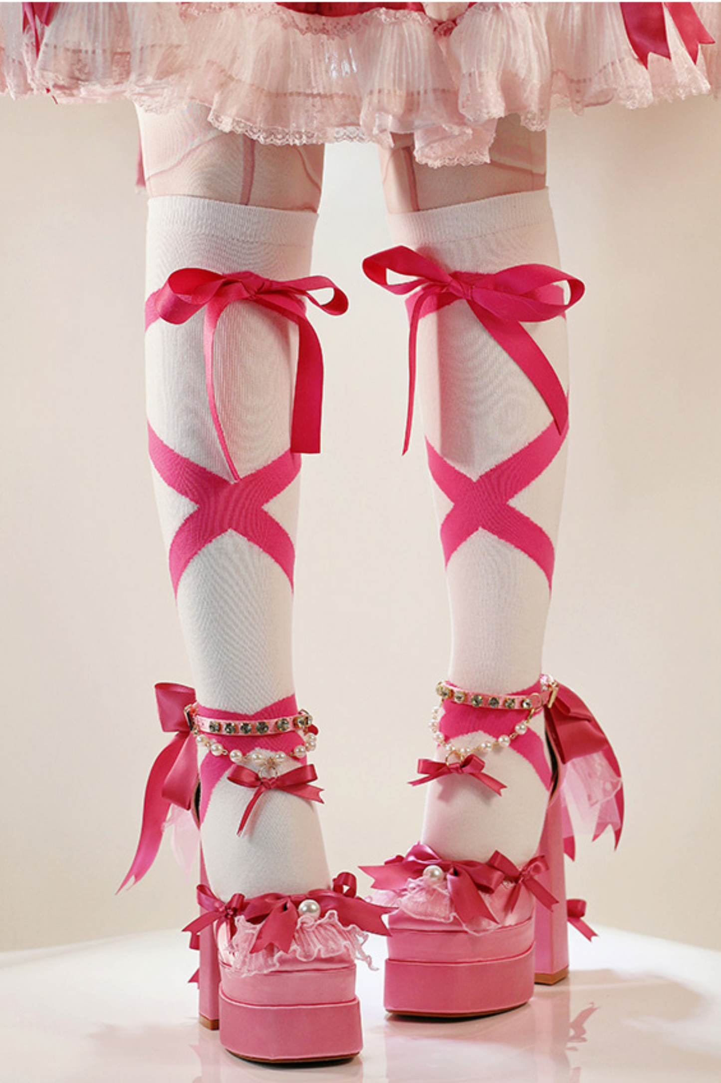 [pre-order] Loli Girl Ribbon Shoes