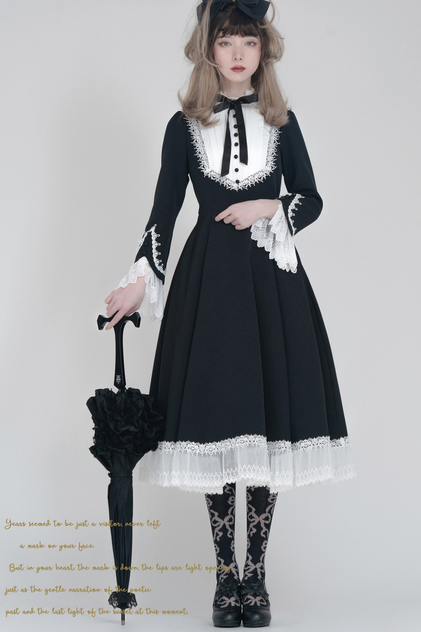 Night Retro Lolita Dress