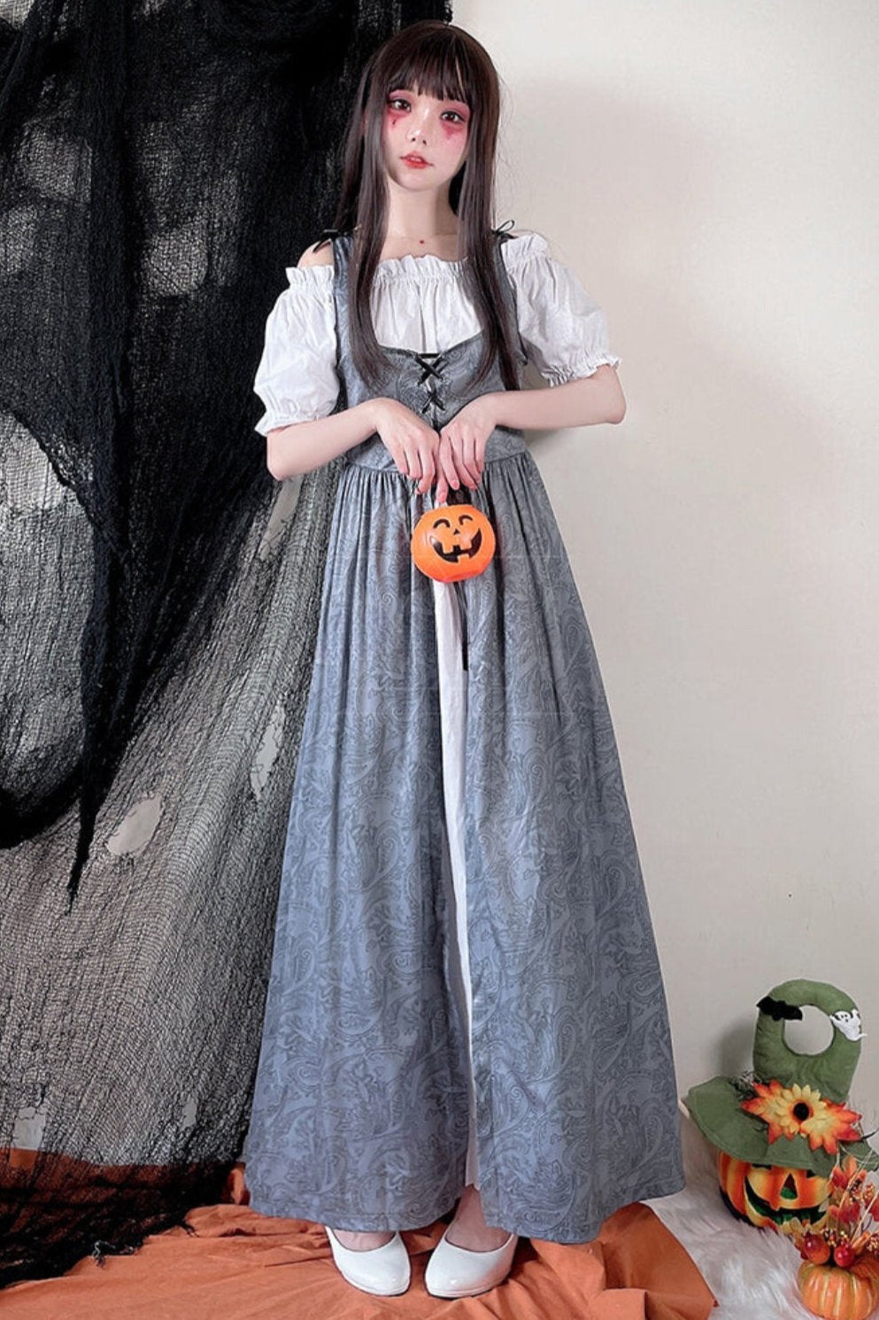 Pastoral Court Maid Costume Set