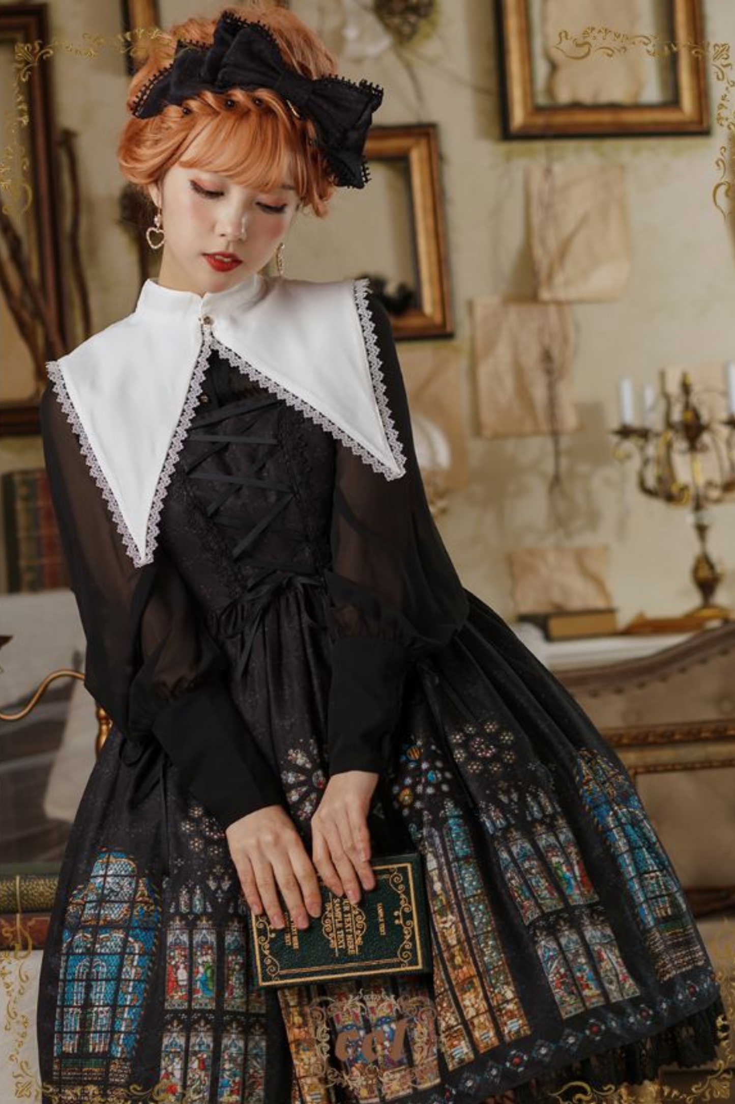 Window Retro Doll Lolita Dress