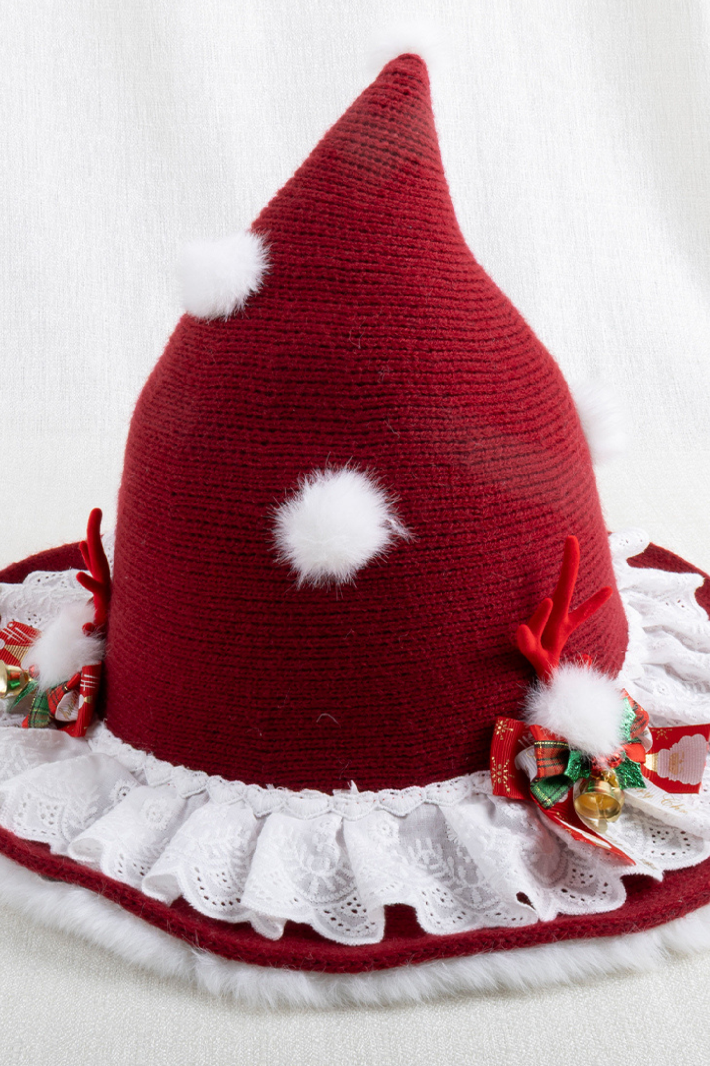 Dark Red Lolita Hat