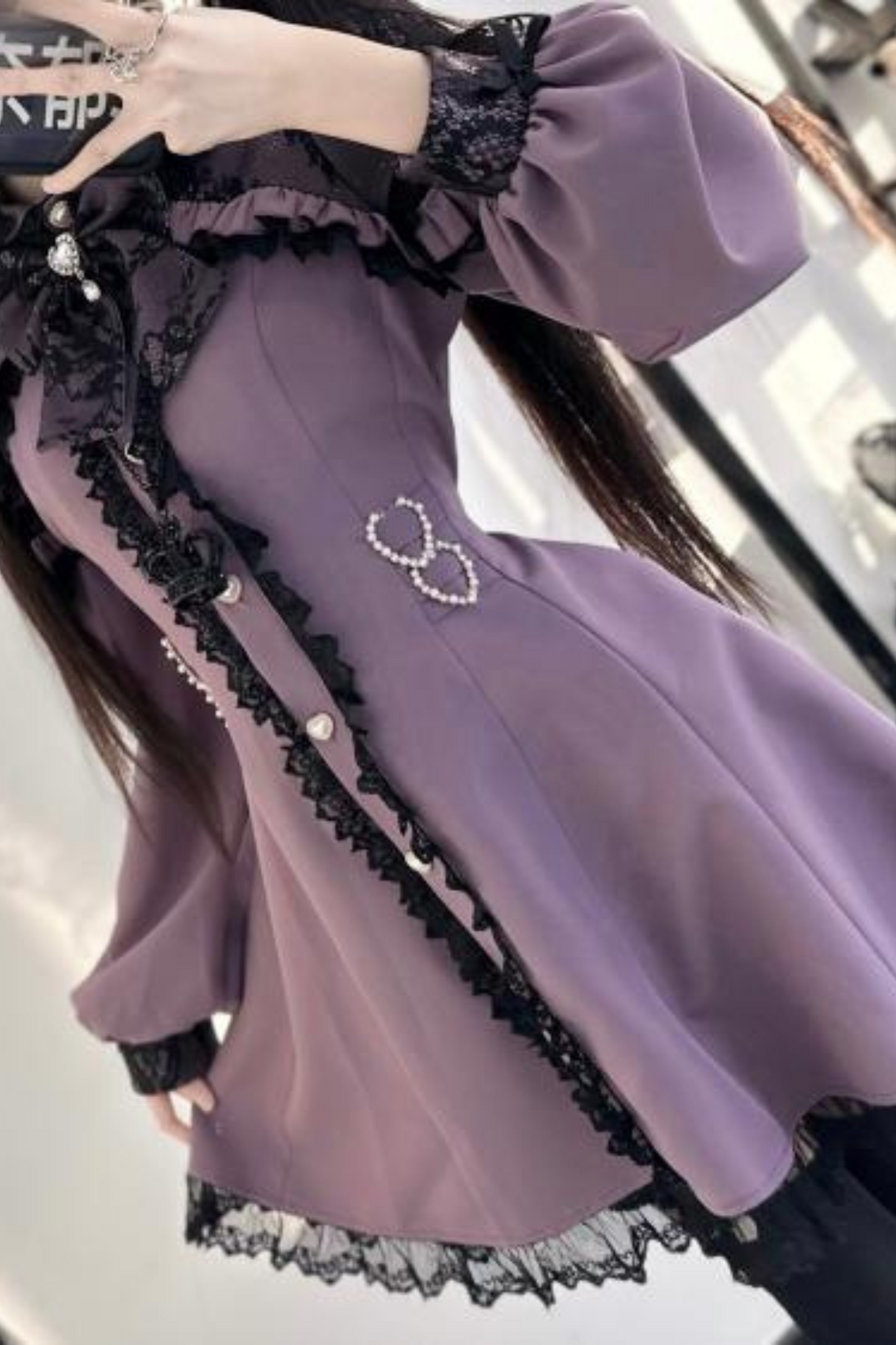 [pre-order] Jirai Ribbon Off-shoulder Dress