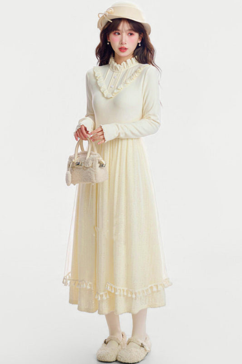 Mori Girl Winter Dress