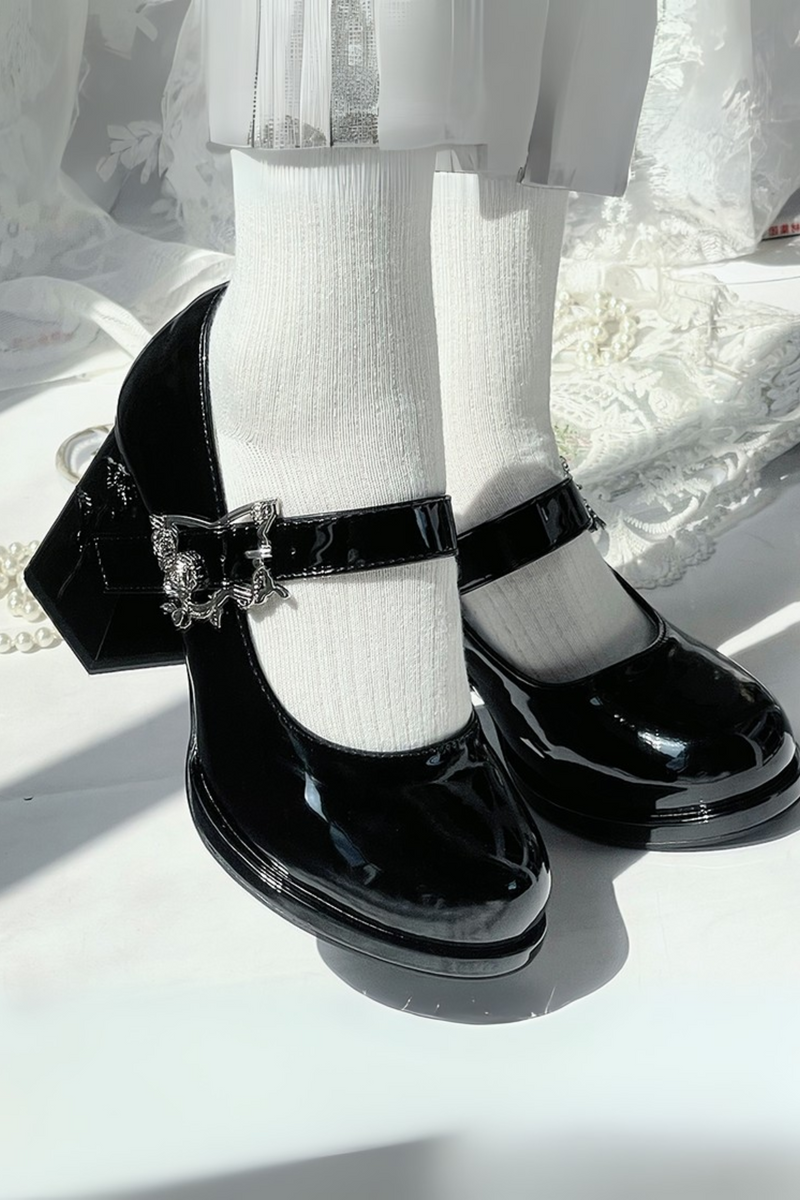 Floating Dreamland Platform Block Heel