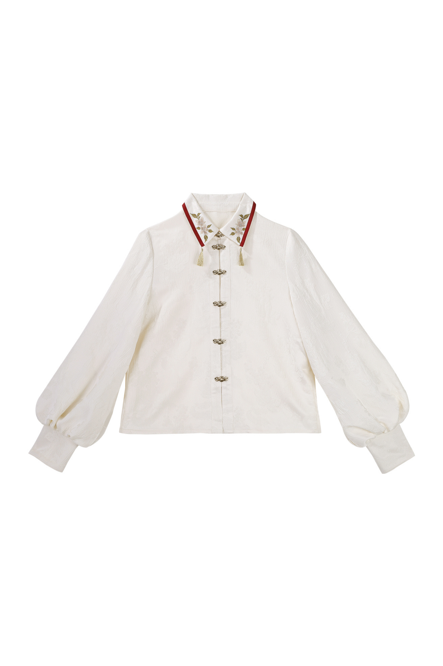 China Snow Knit Vest + Shirt + Skirt