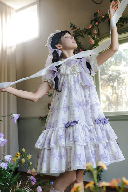 Evergarden Lolita Dress + Shirt + Cardigan