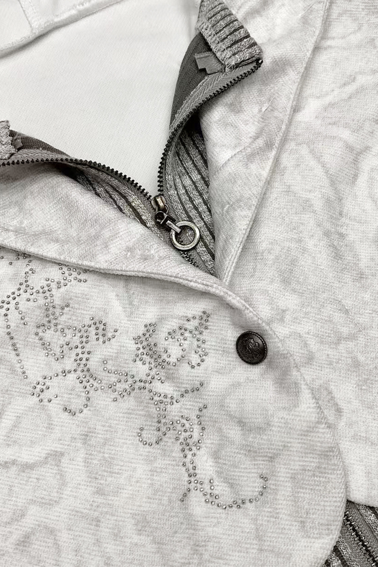 Subculture Gray Stripe Hoodie Tops