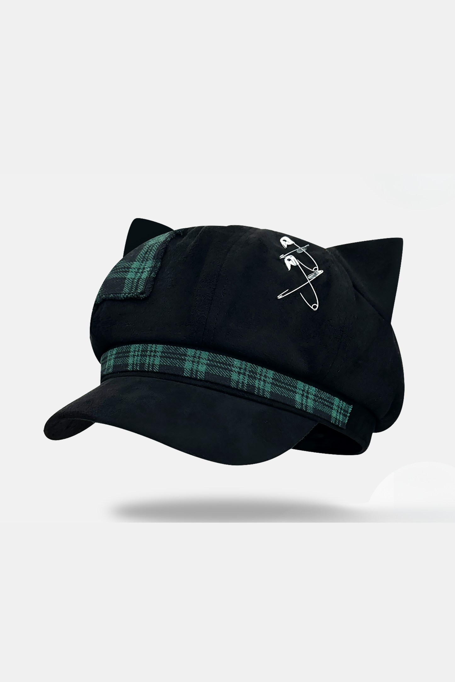 Cat Ear Subculture Plaid Hat