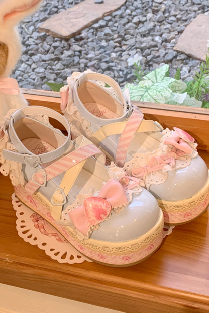 Strawberry Limited Lolita Shoes