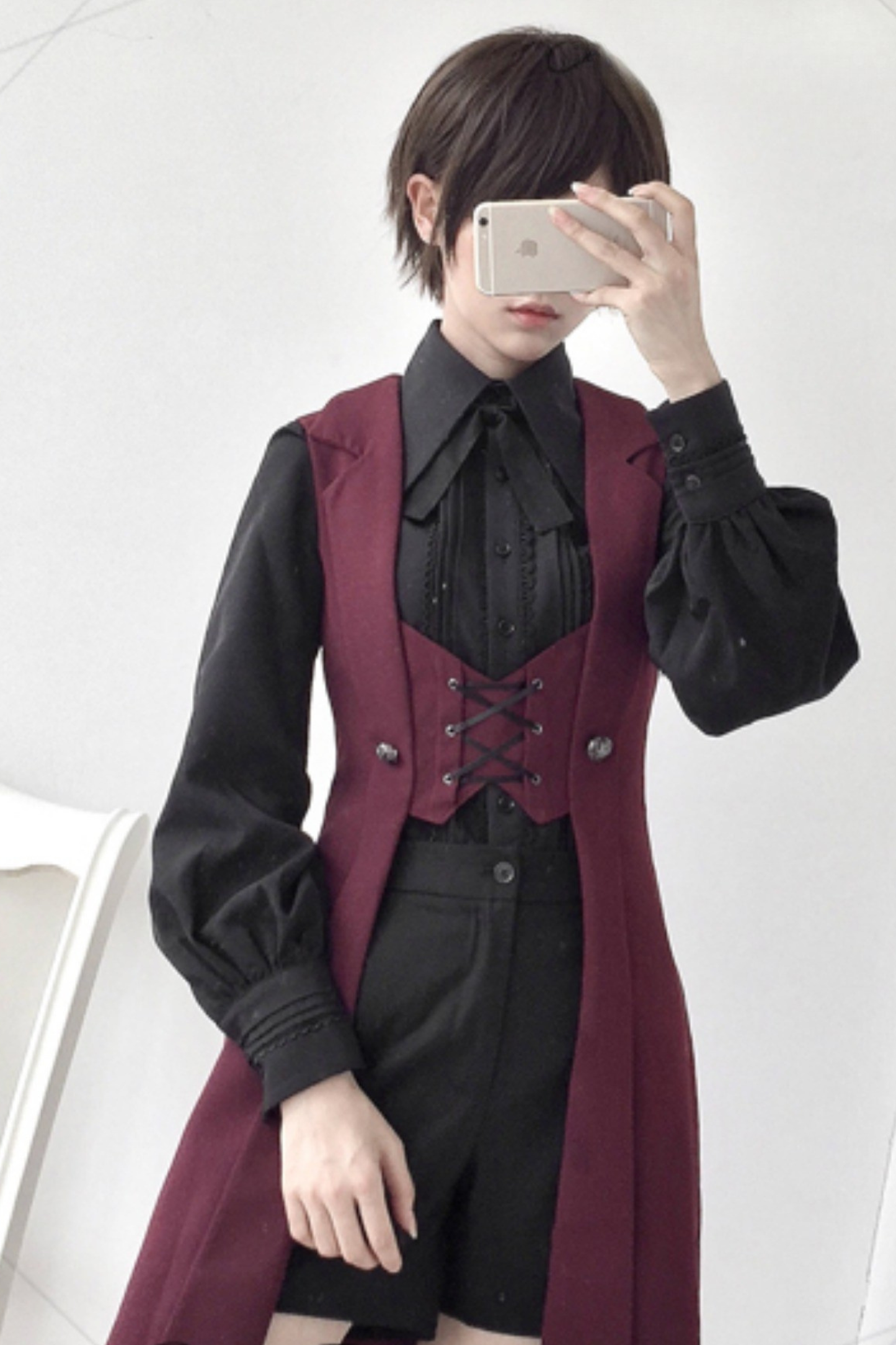 Dark Knight Long Prince Vest