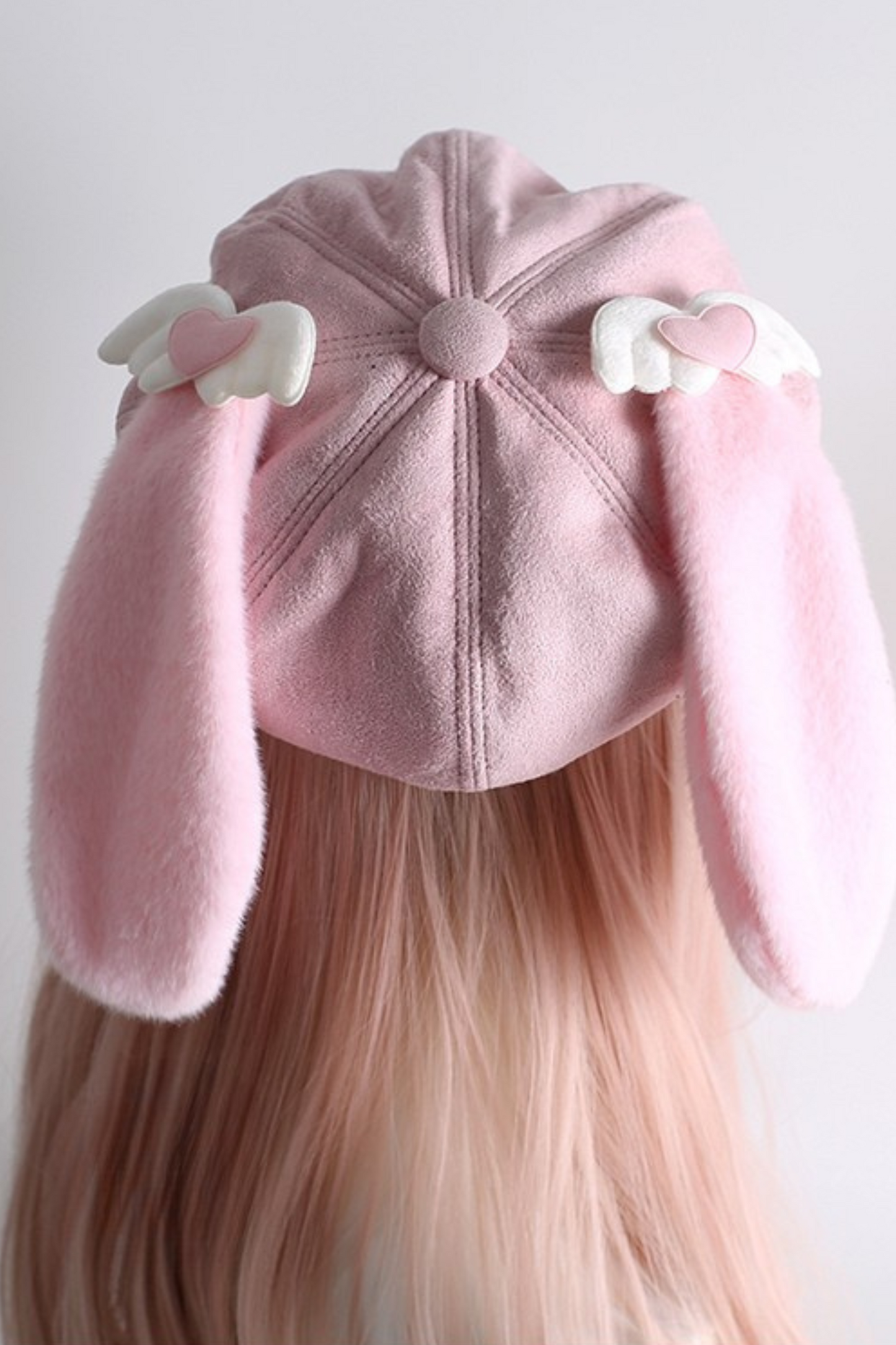 Soft Love Bunny Ear Hat