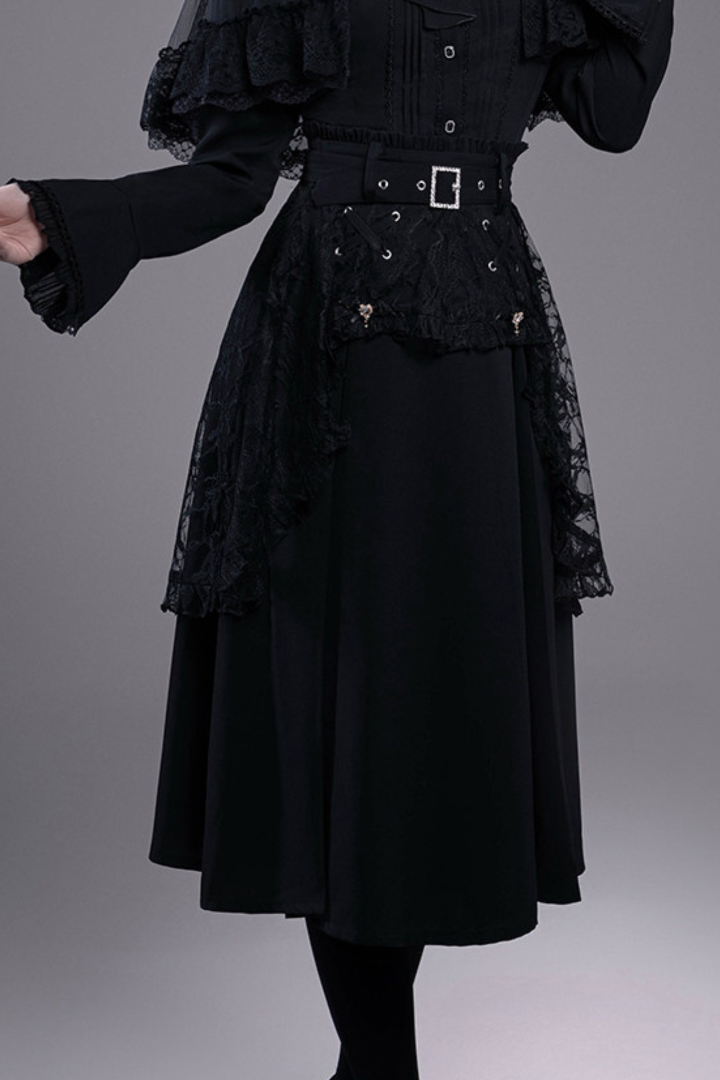 Lace Gothic Shirt + Skirt