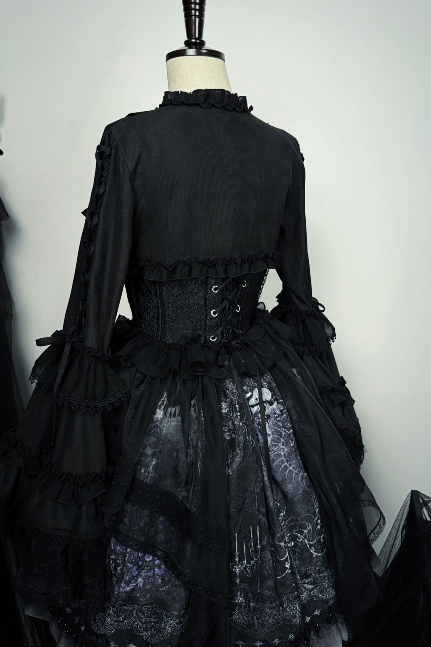Gothic Lolita Jumper Skirt + Jacket + Skirt + Shirt + Corset + Accessories