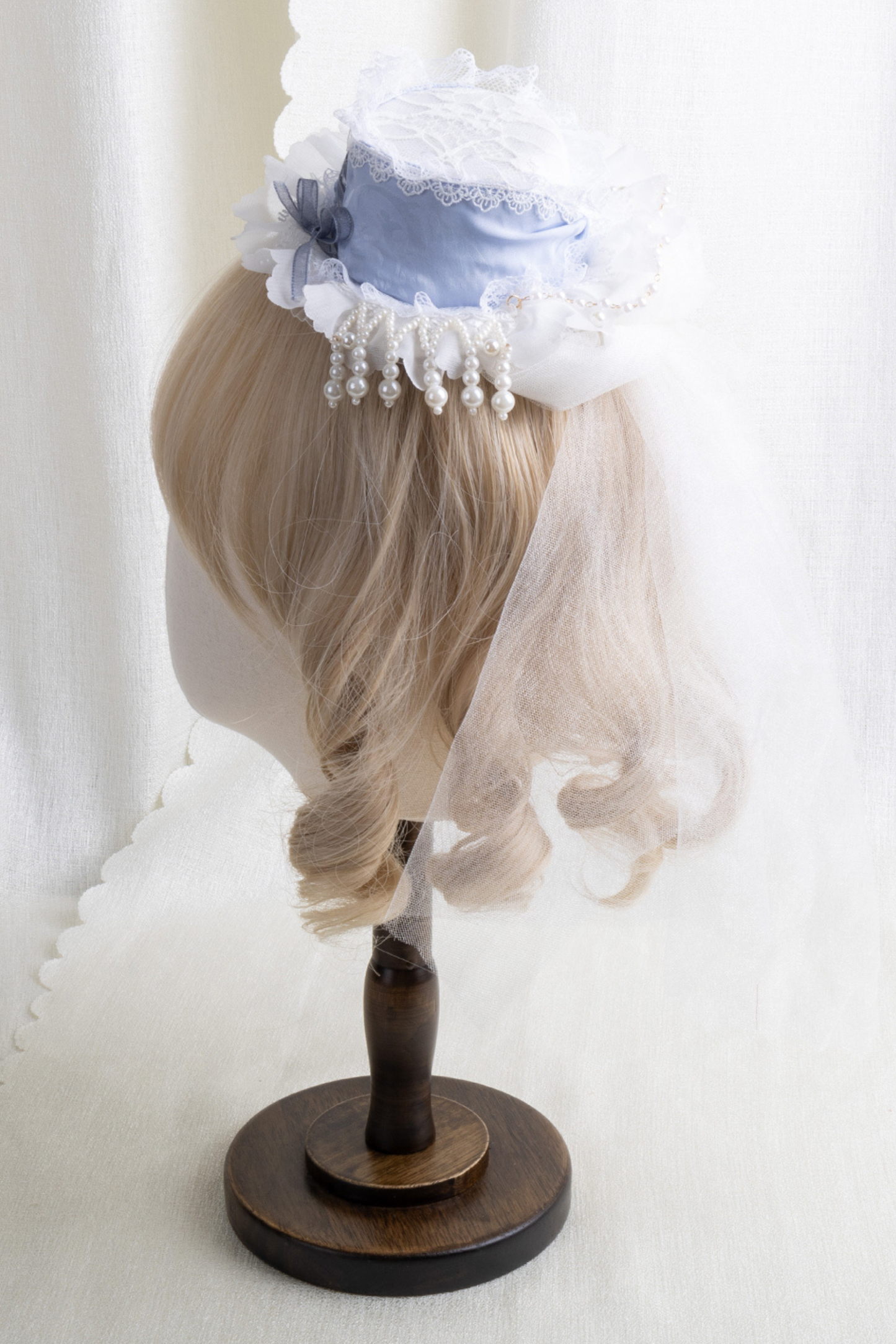 Lace Hat Lolita Clip