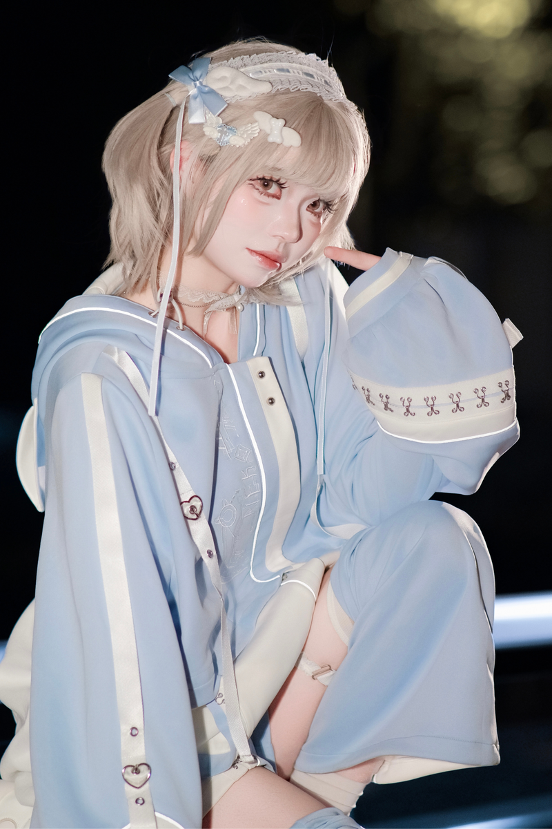 [angel Style] Cyber Technology Jacket + Shorts + Leg Covers