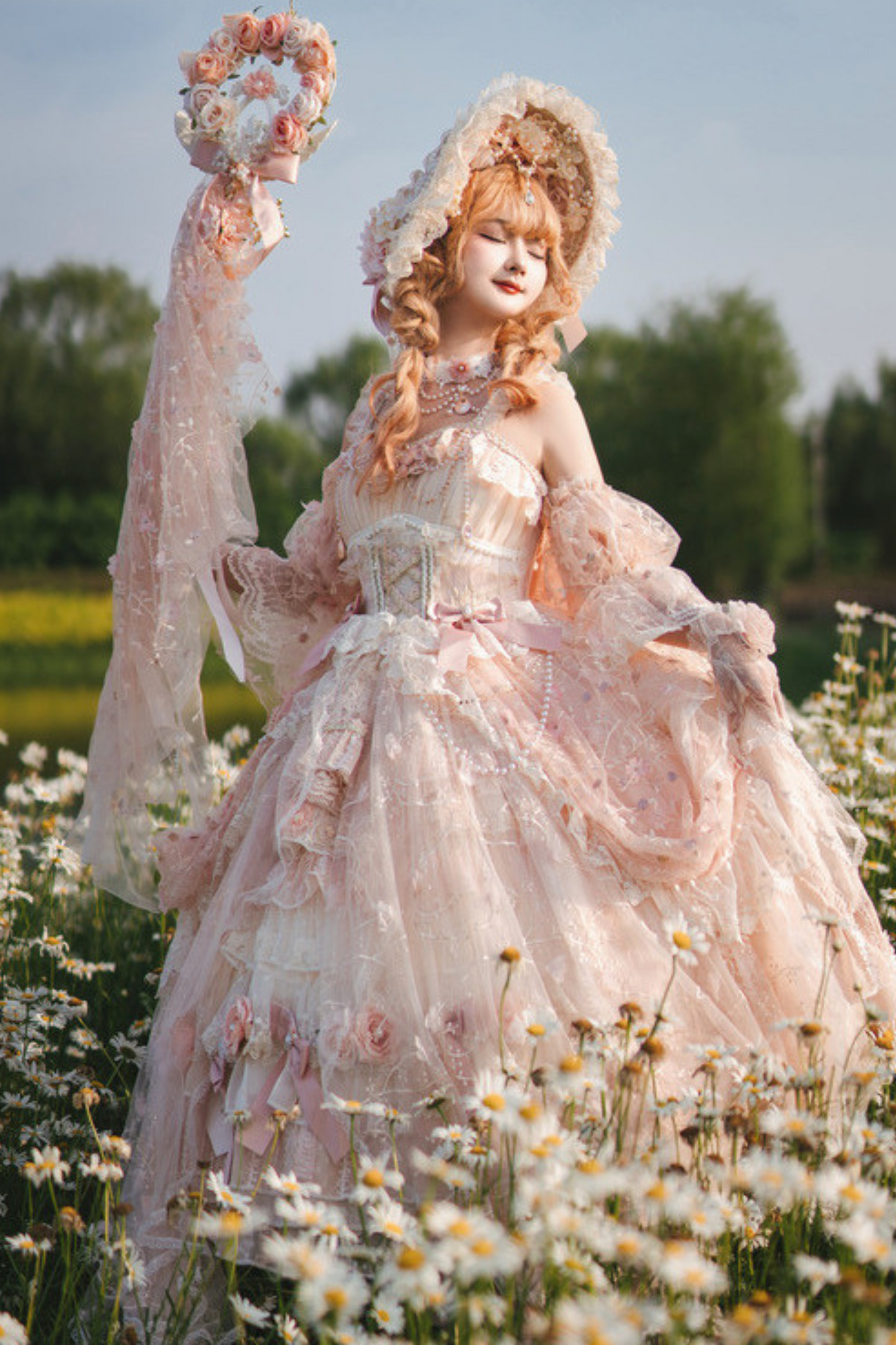 Sweet Wedding Original Girl Chiffon Dress