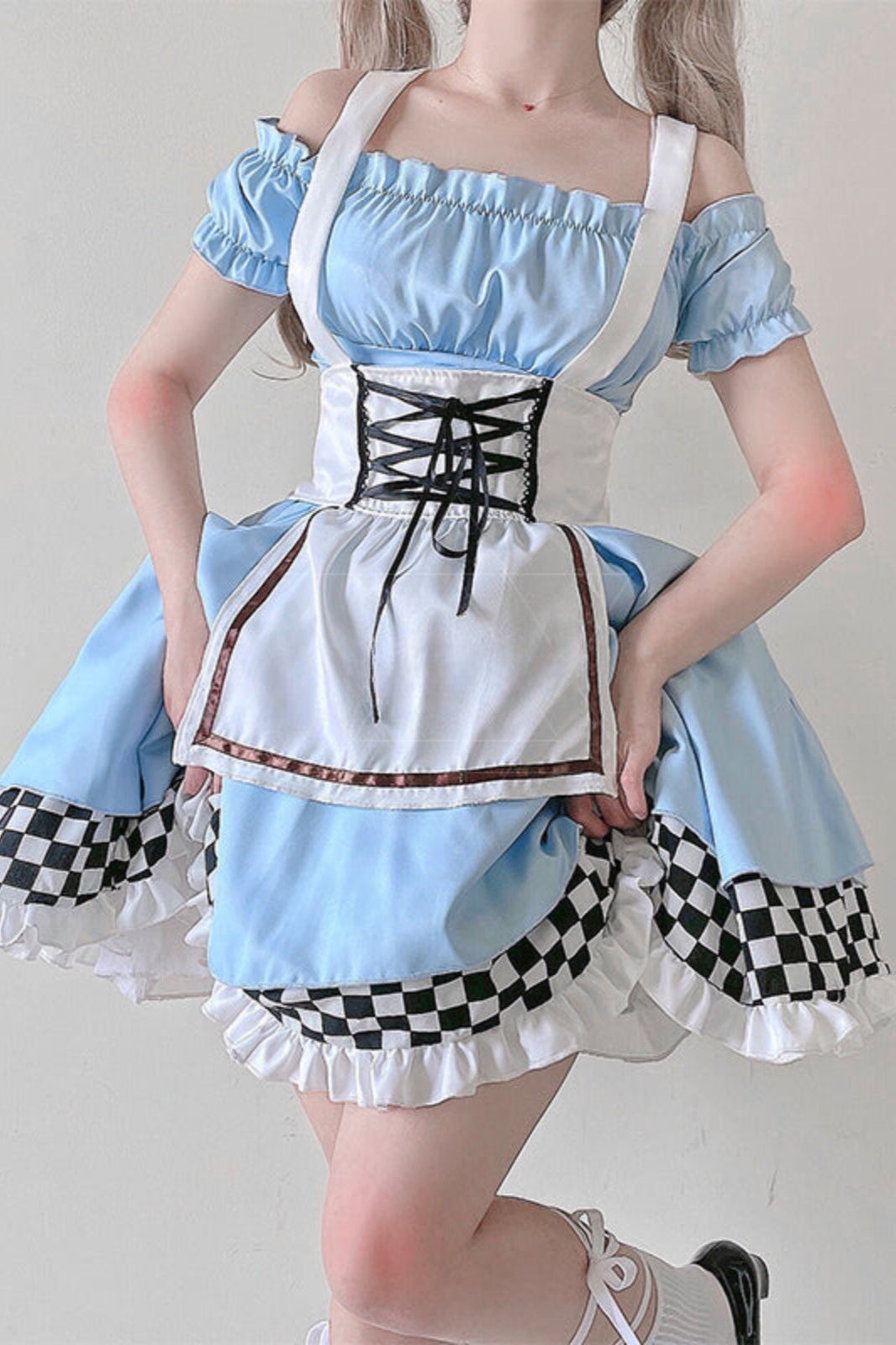 Ageless Plaid Lolita Dress