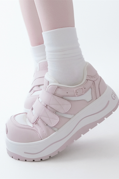 Sweet Girly Platform Sneakers