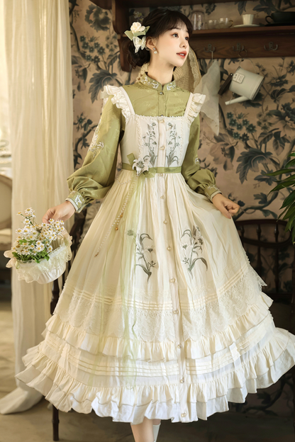 [pre-order] Retro China Lolita Dress + Top