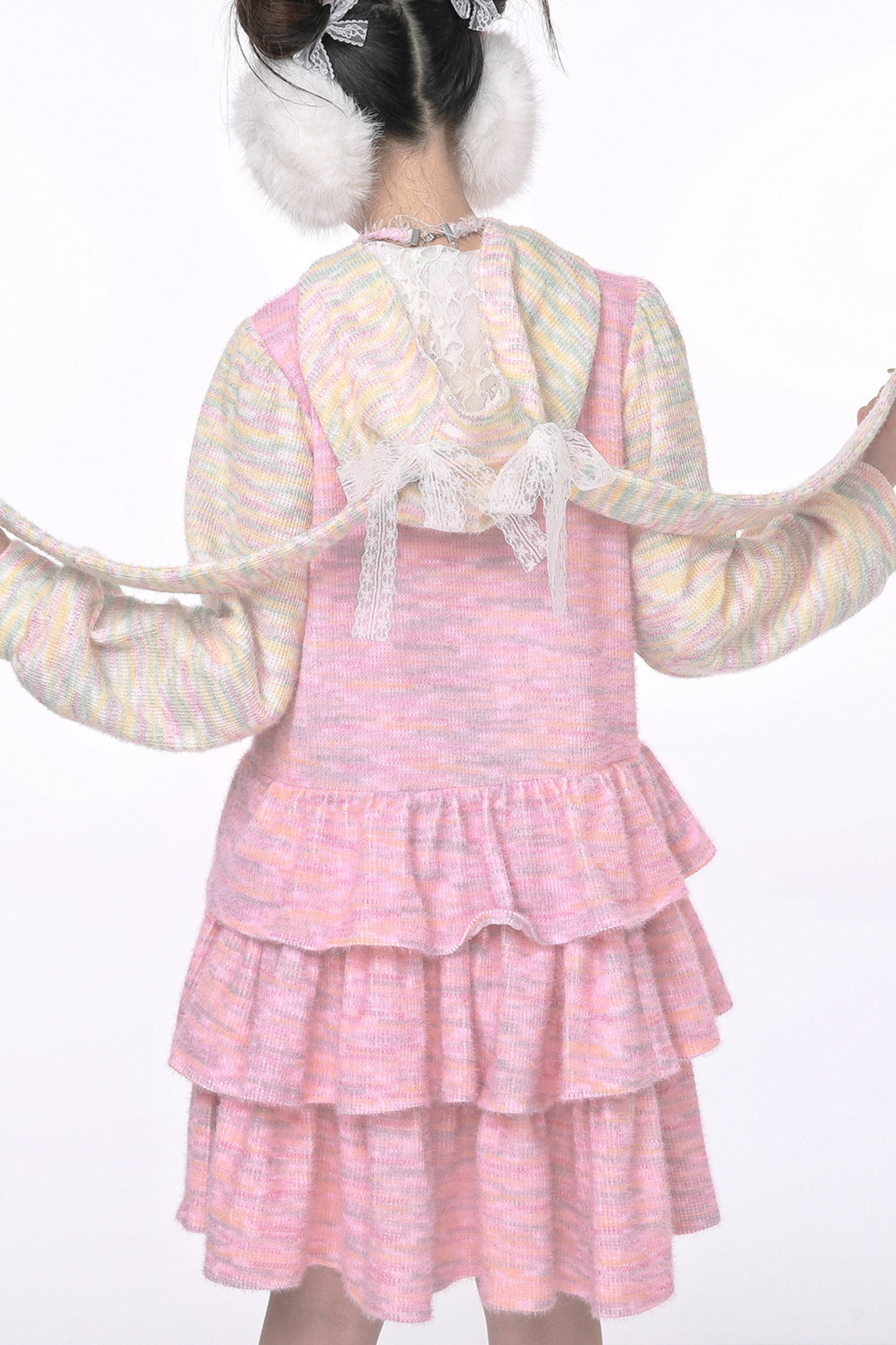 Sweet Girly Y2k Flare Sleeveless Dress