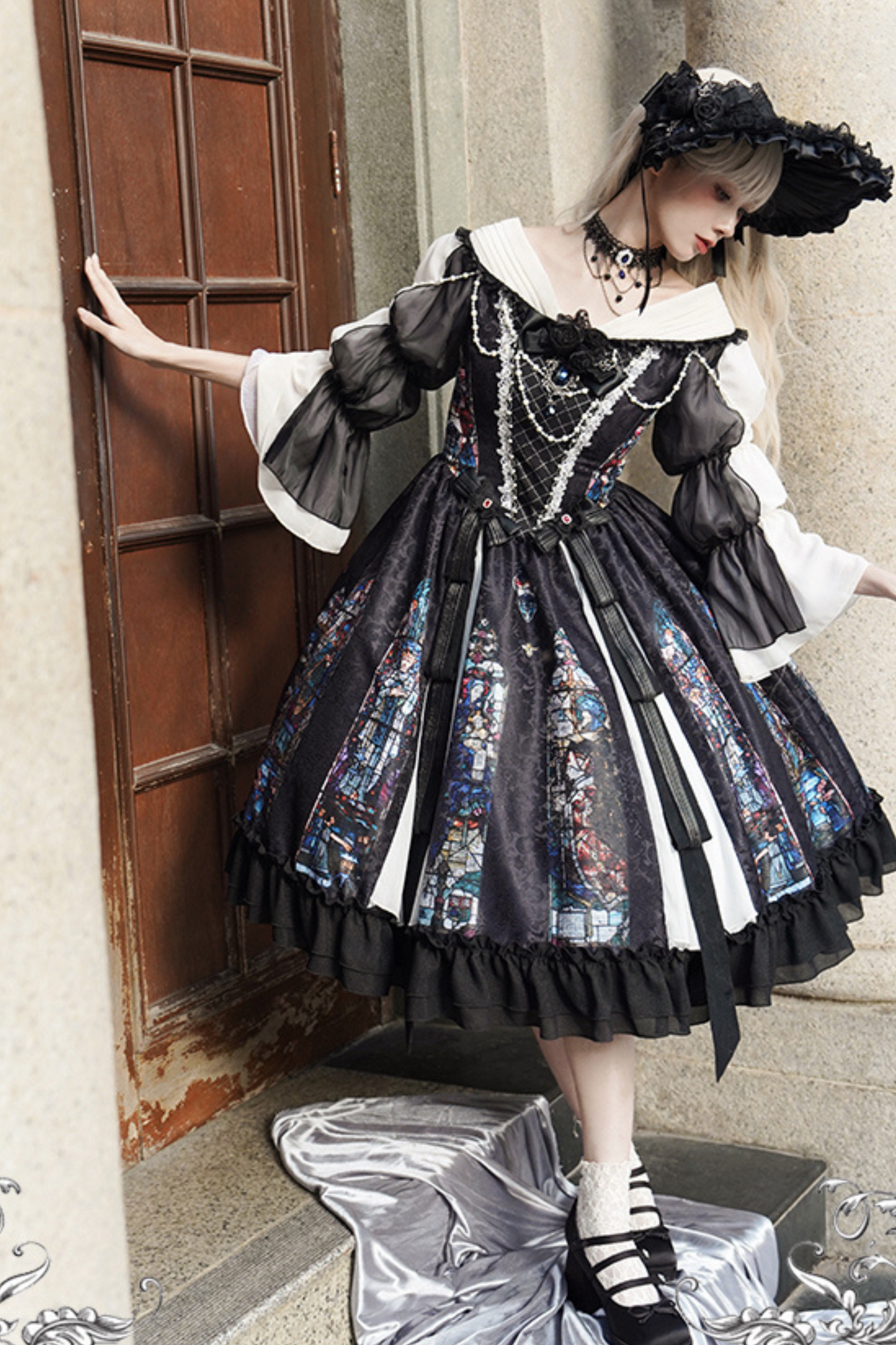 Classical Dark Gothic Lolita Dress