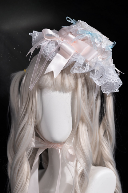 Light Sweet Lolita Jumper Skirt + Hat + Hairband