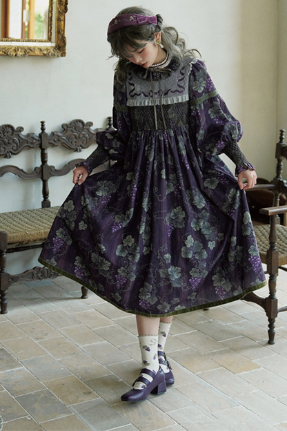 Retro Flower Lolita Dress