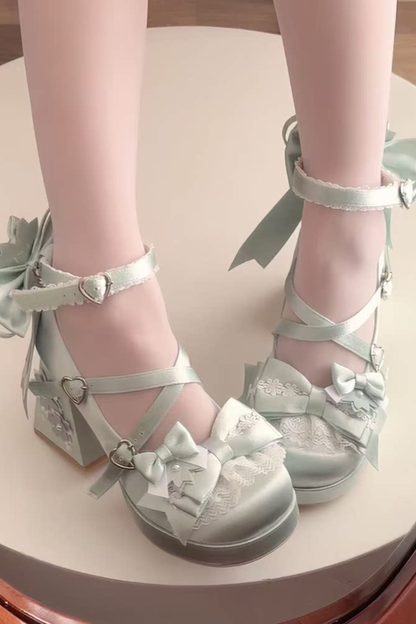 Dreamland Ribbon Lolita Shoes